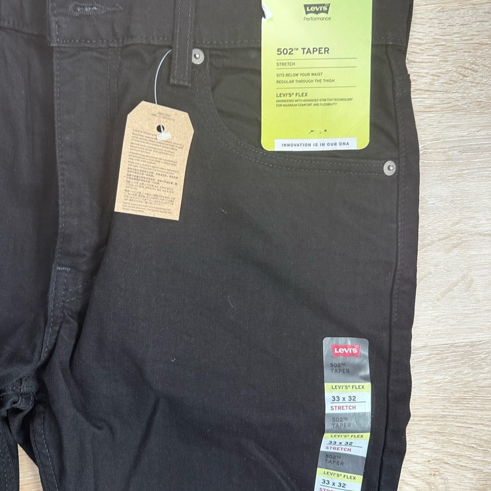 Men's Black Jeans - Picture 2 of 7